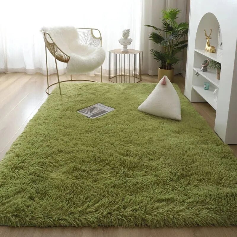 High-Pile Soft Rug – 8 Sizes, 5 Color Options, Non-Slip Design