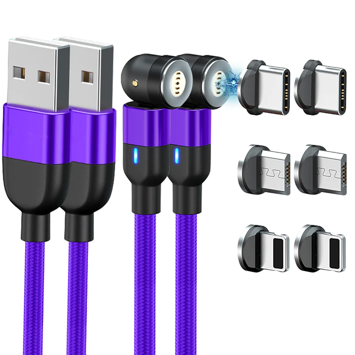 3.0 Charging Cable for iPhone, Android, and Type C Devices