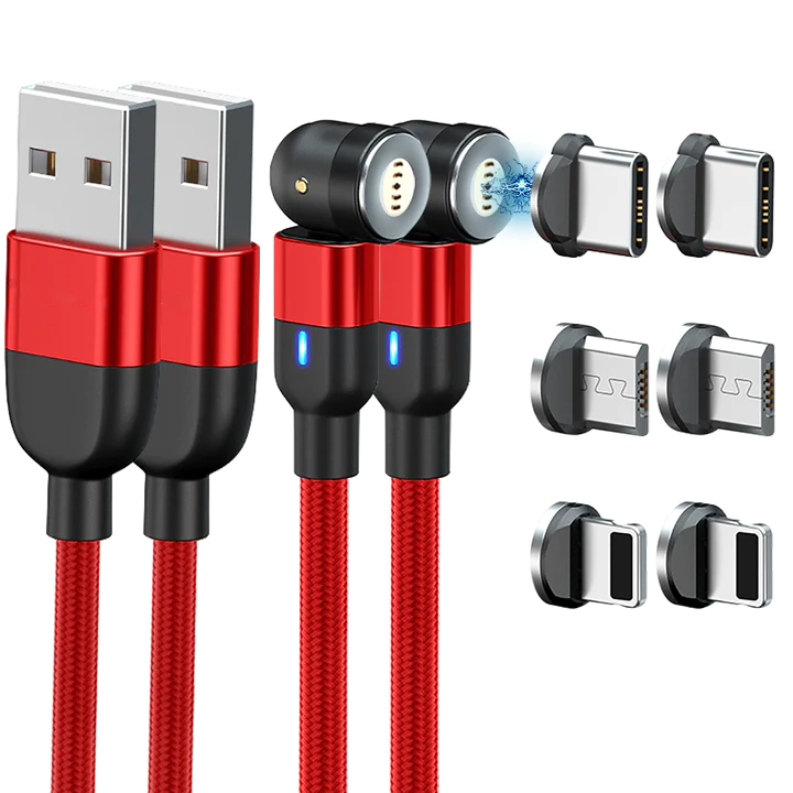 3.0 Charging Cable for iPhone, Android, and Type C Devices