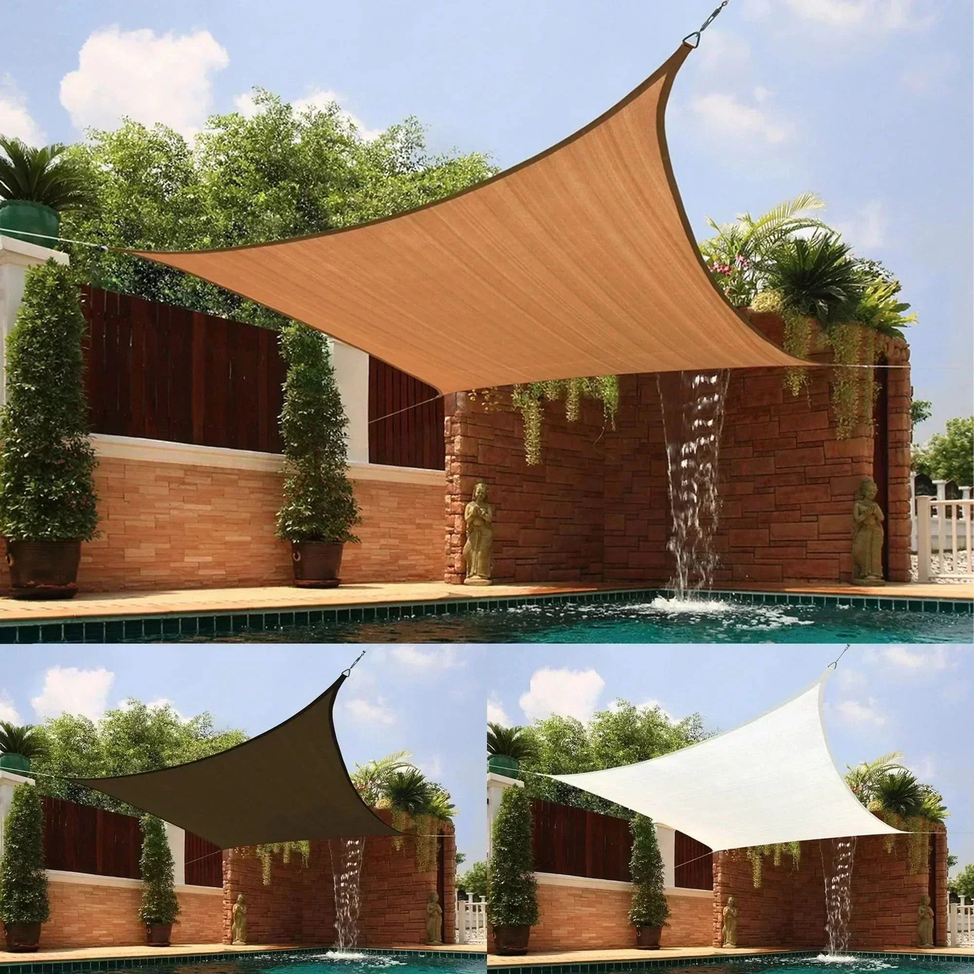 AquaShade Pro Portable Waterproof UV Canopy for Outdoor Use