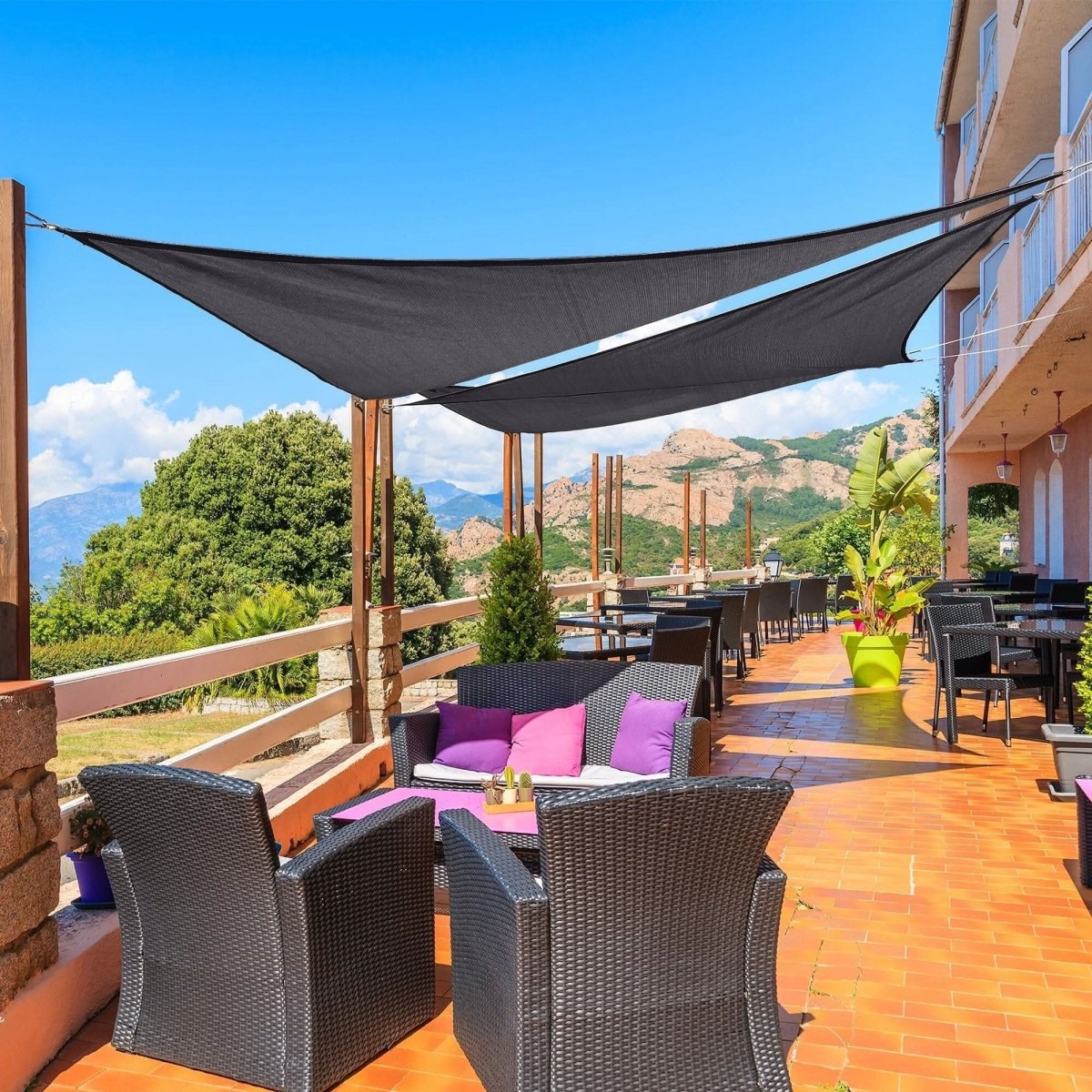 AquaShade Pro Portable Waterproof UV Canopy for Outdoor Use