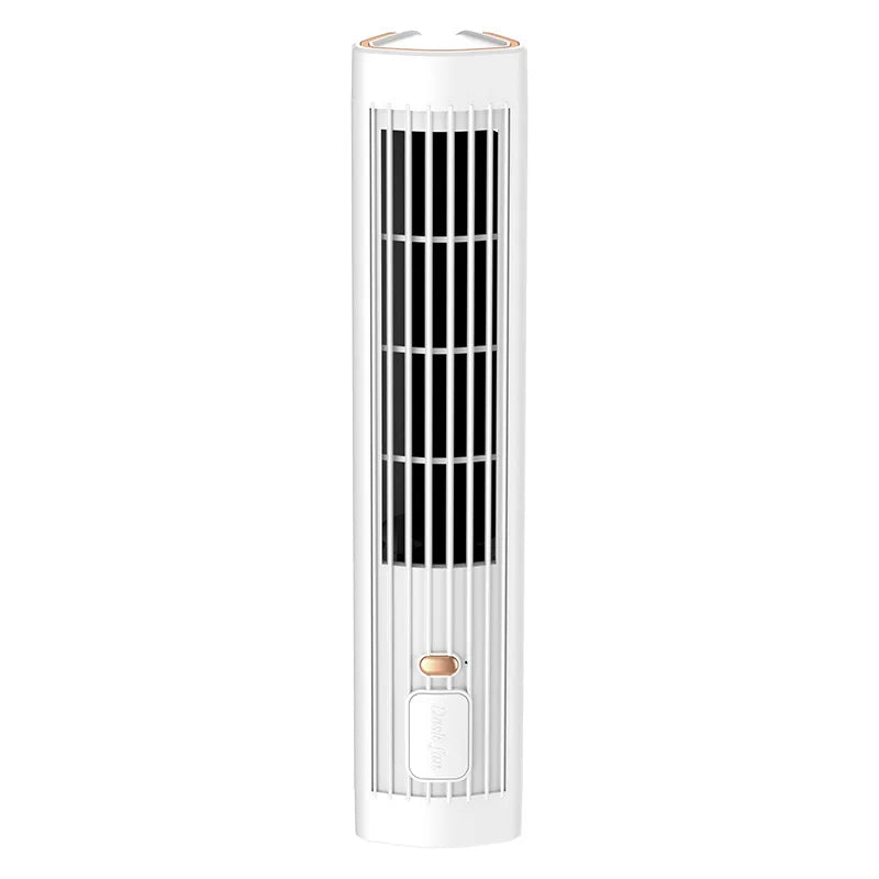 Portable Tower Fan with USB Rechargeable Air Conditioning