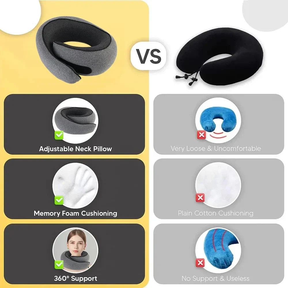 Travel-Friendly Comfort Pillow for Effortless Rest Anywhere