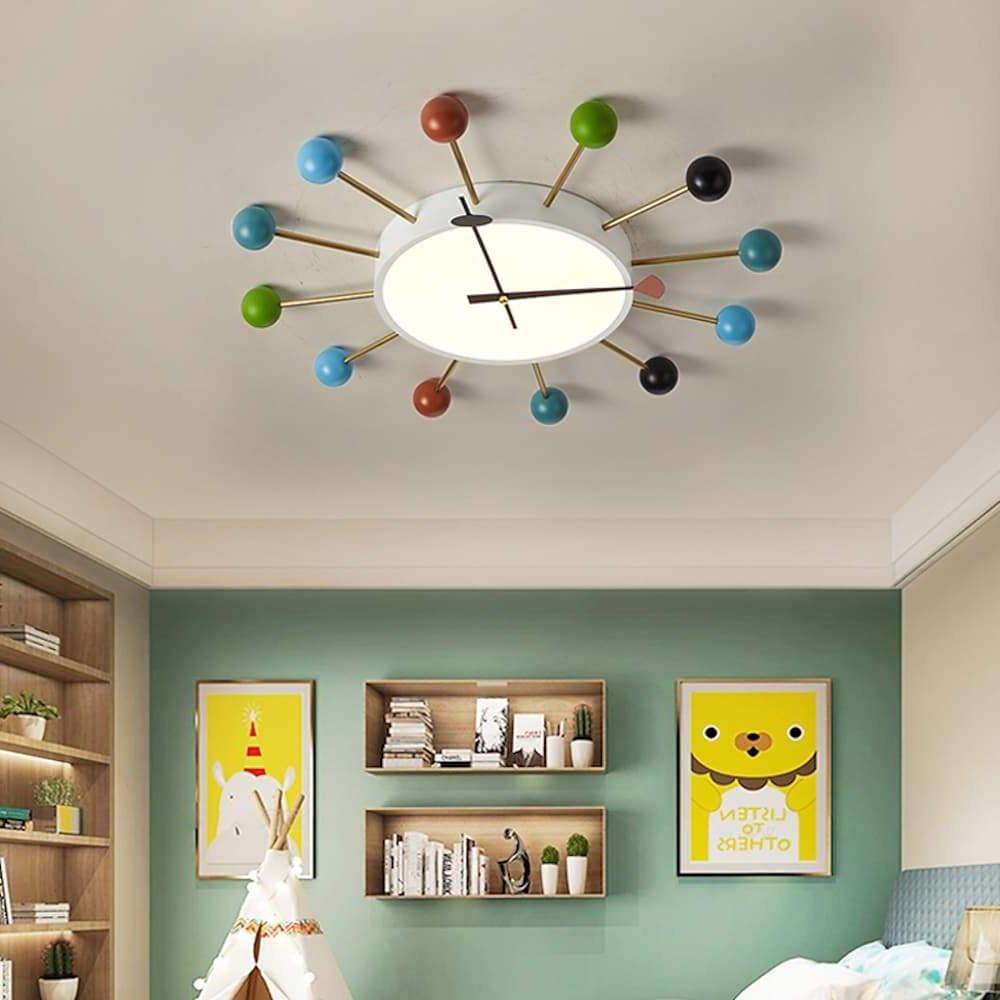 24'' LED 1-Light Single Design Flush Mount Lights Nordic Style LED Acrylic Metal Ceiling Lights-dazuma