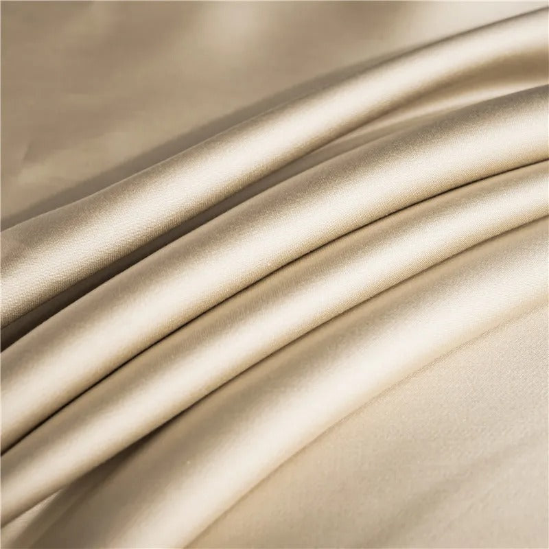 Luxurious Solid Color Silk Duvet Cover for Ultimate Comfort