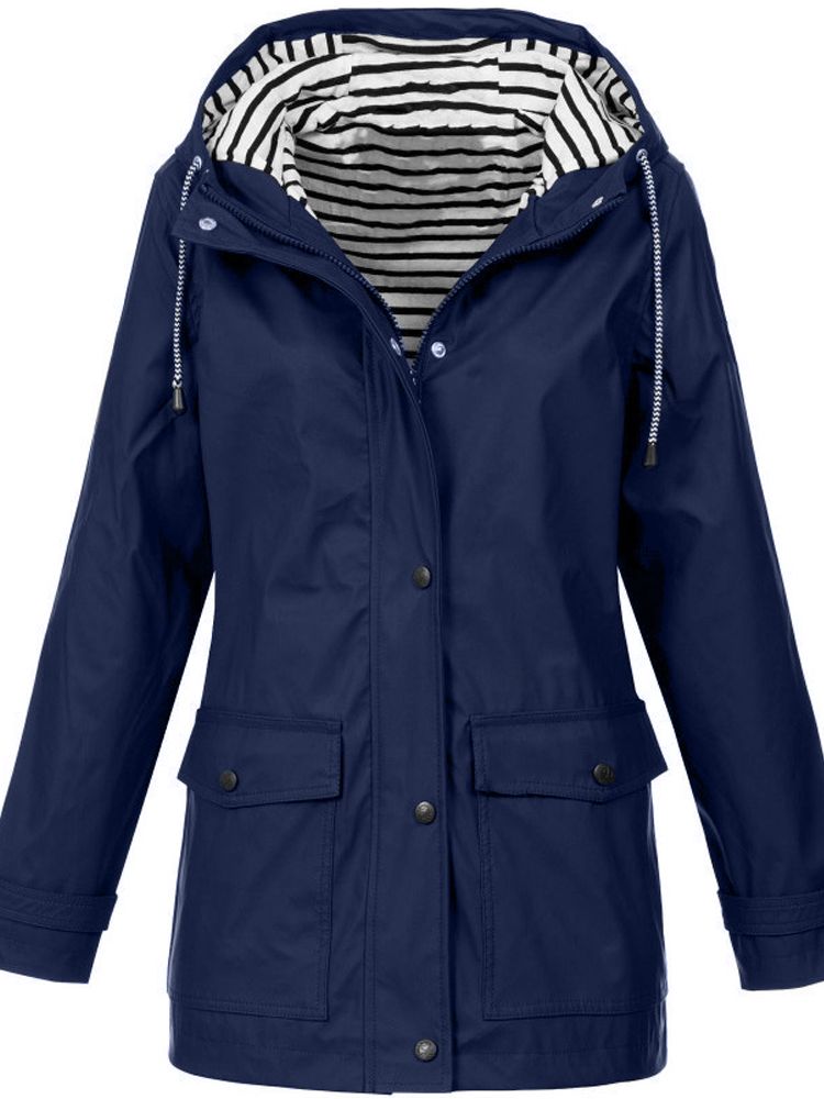 ElementGuard Stylish Waterproof Windbreaker for Women