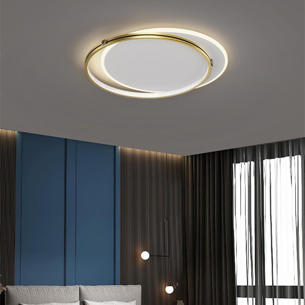 20'' LED 1-Light Geometric Shapes Flush Mount Lights Modern LED Metal Acrylic Stylish Modern Style Artistic Style Flush Mounts Semi Flush Mounts-dazuma