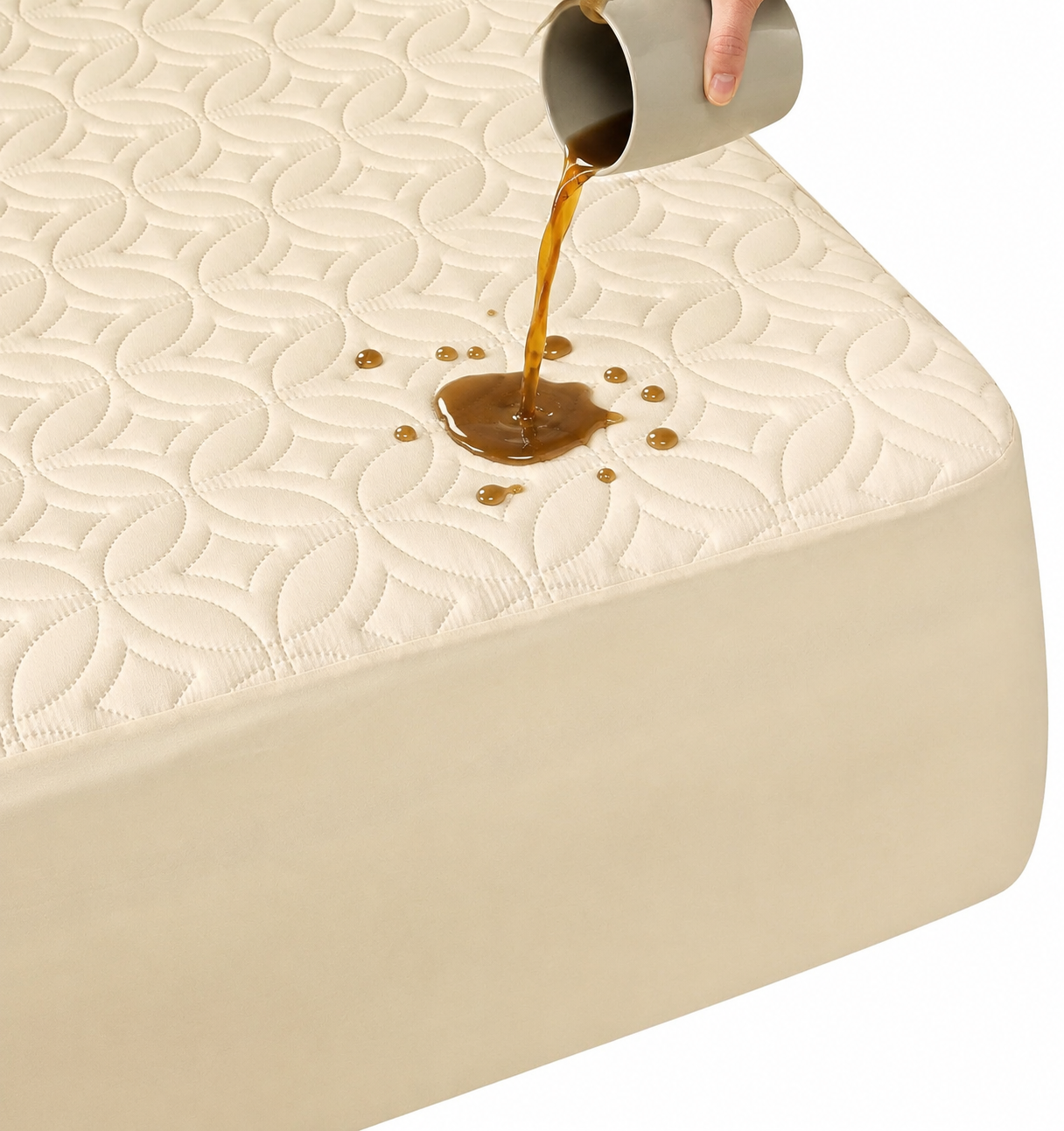 Waterproof Mattress Protector with Deep Pockets – Soft, Breathable Cover