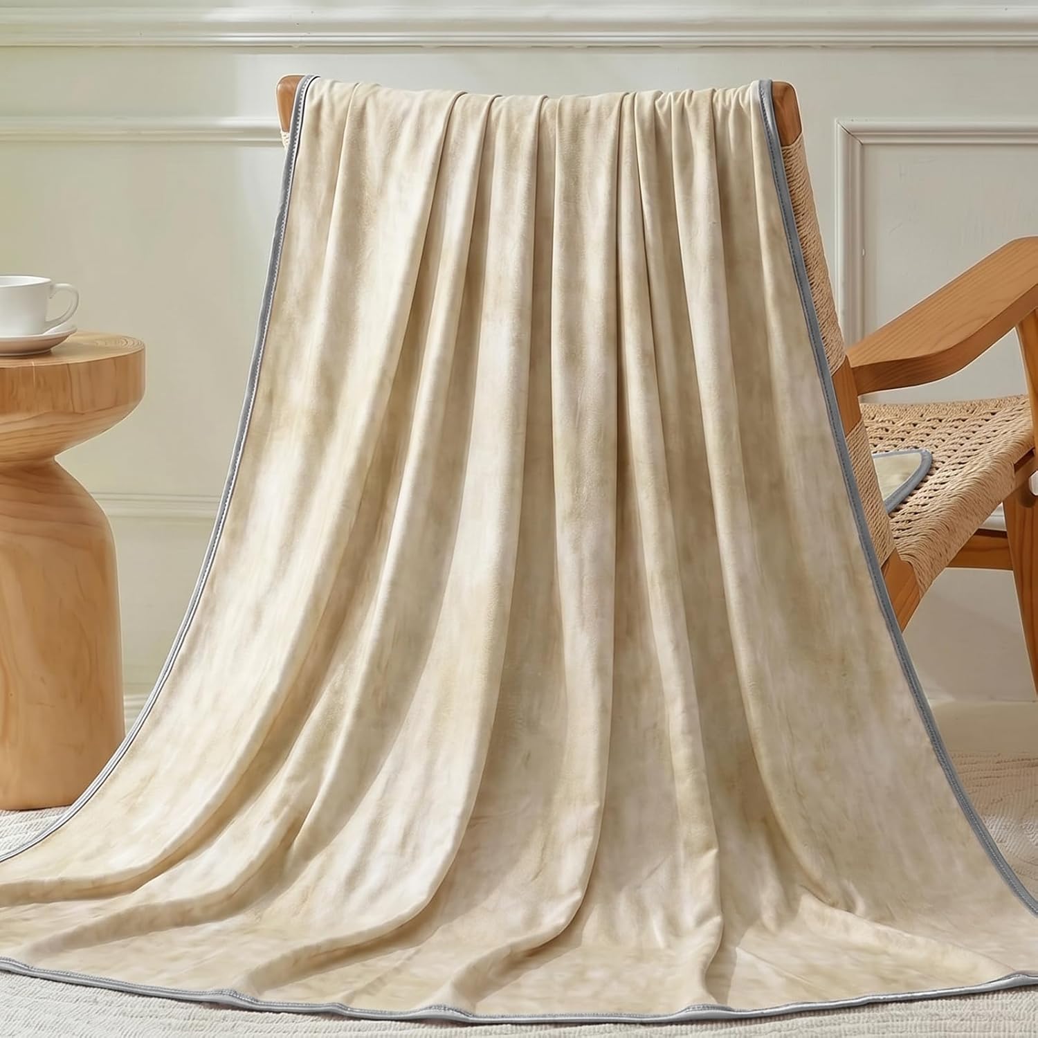 Cooling Throw Blanket for Hot Sleepers – Lightweight Summer Comfort