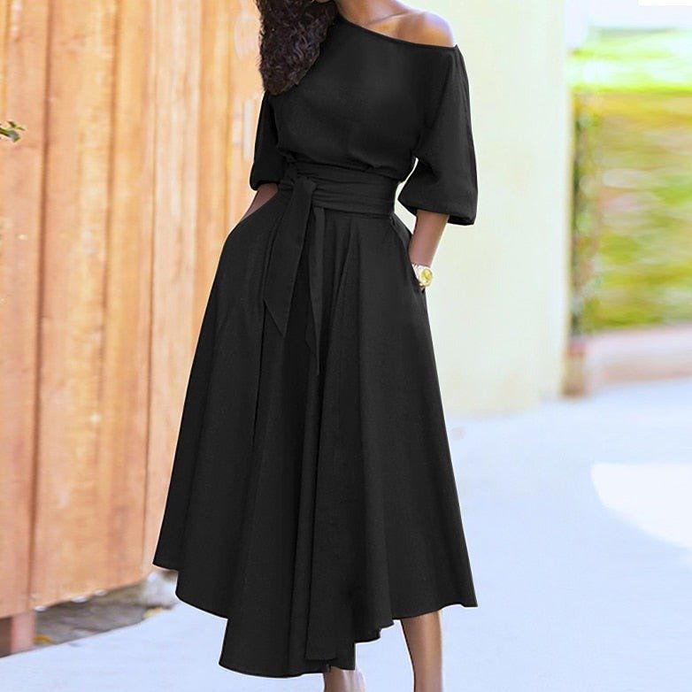 Women’s Wrap Dress | Adjustable Waist Tie & V-Neck | Polyester Fabric | Comfortable Fit for Summer