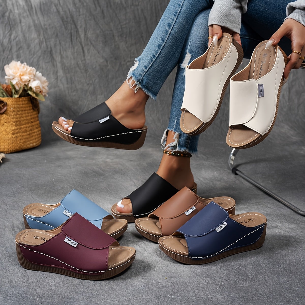 Stylish Wedge Sandals for Women - Elevate Your Everyday Look