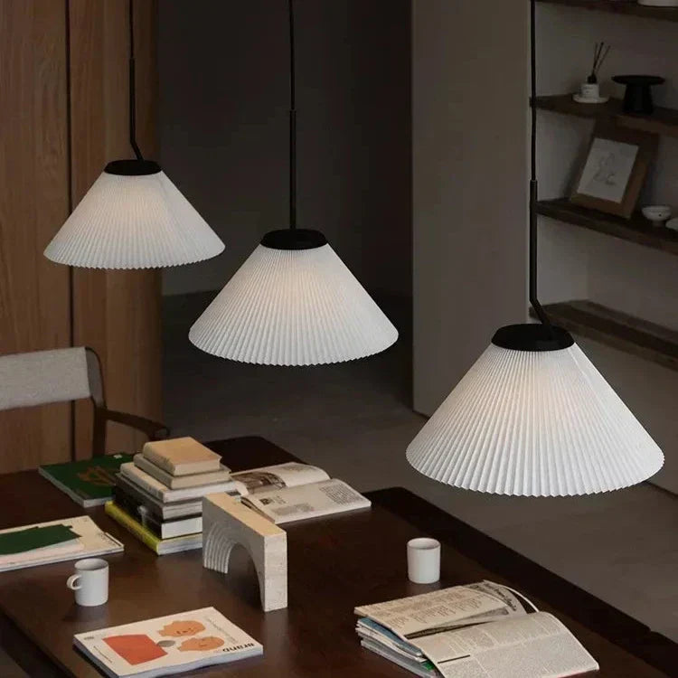 Luxe Cream Textured Pendant Light for Cozy Interiors