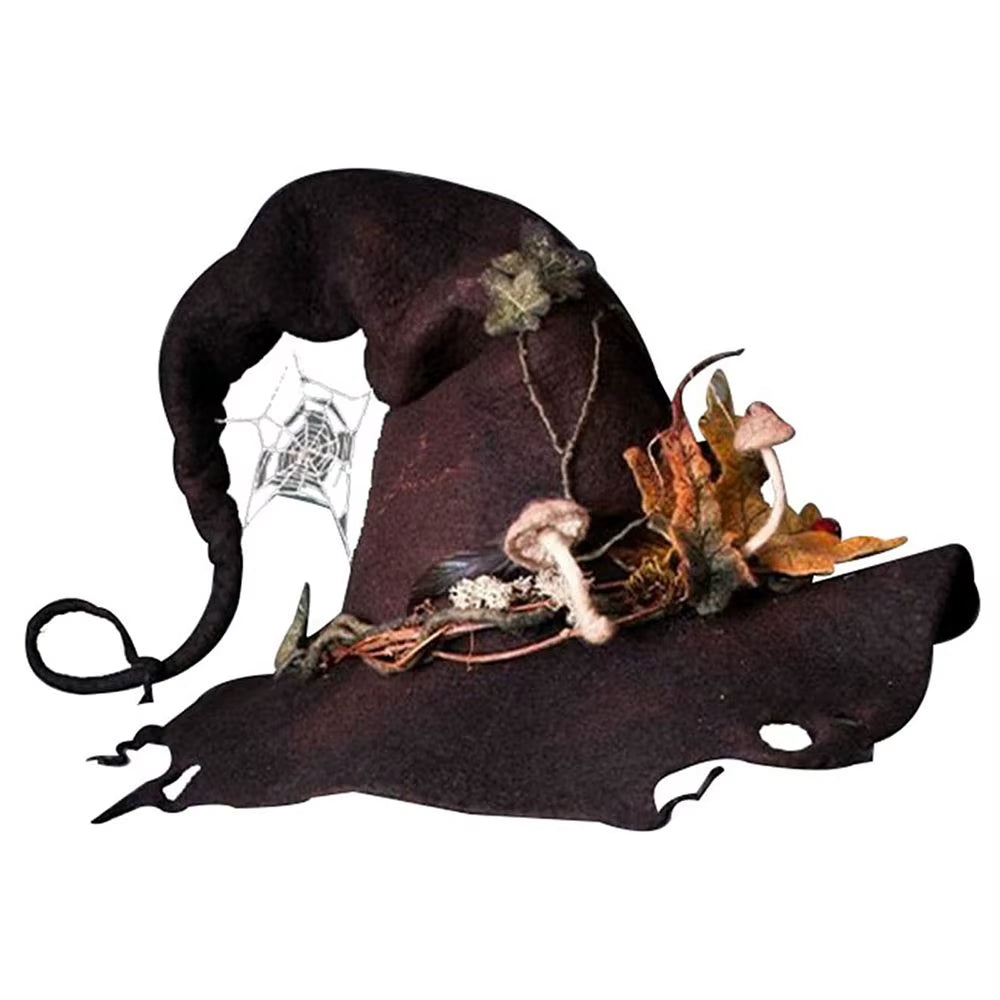 Enchanting Artisan Witch Hat for Spooky Celebrations
