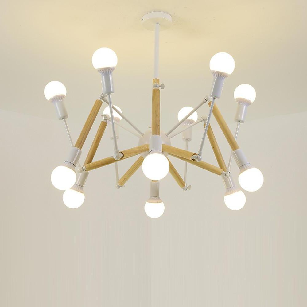 12 Lights Taavita Sputnik Design Nordic Chandeliers Hanging Pendant Lamp Light