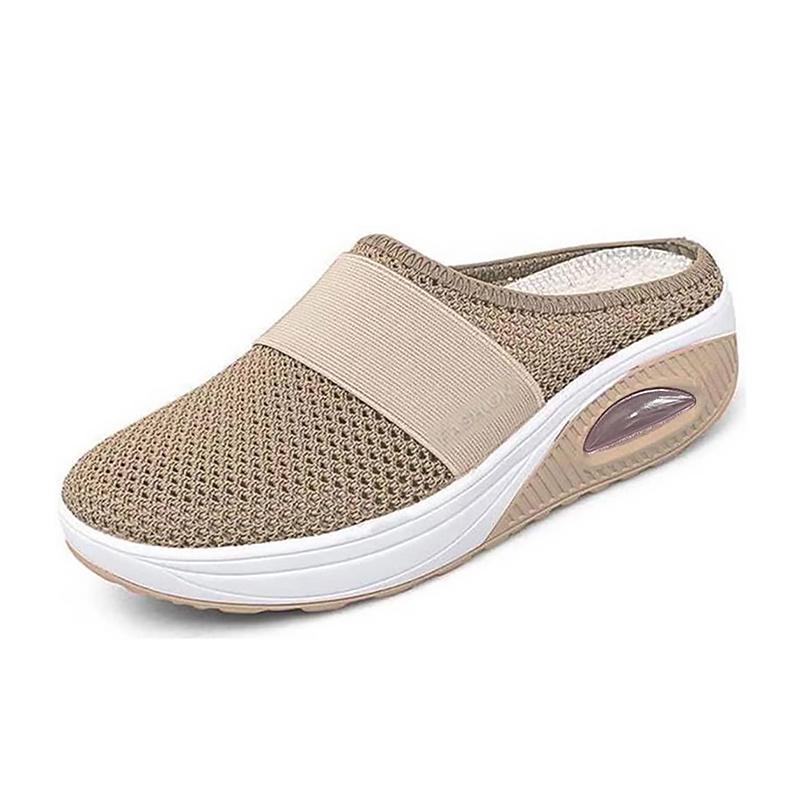 Orthopedic Slip-On Shoes | Air-Cushioned Sole & Breathable Knit Upper | Arch Support & Comfortable Fit