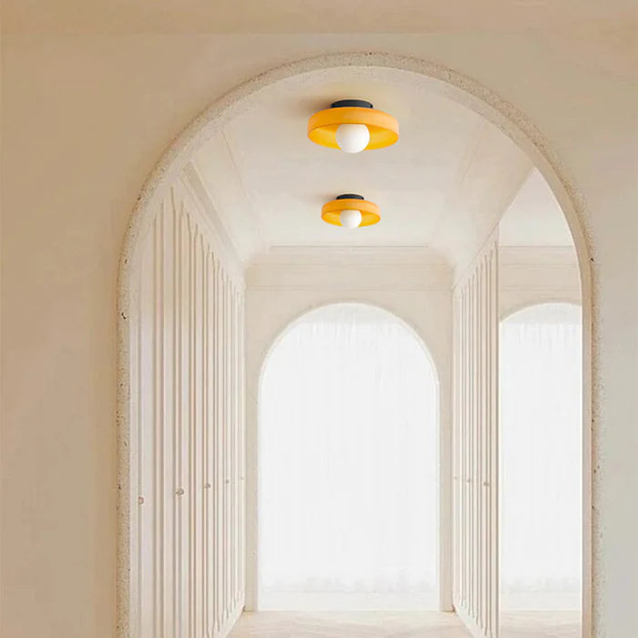 Sleek Round Ceiling Lamp for Stylish Spaces