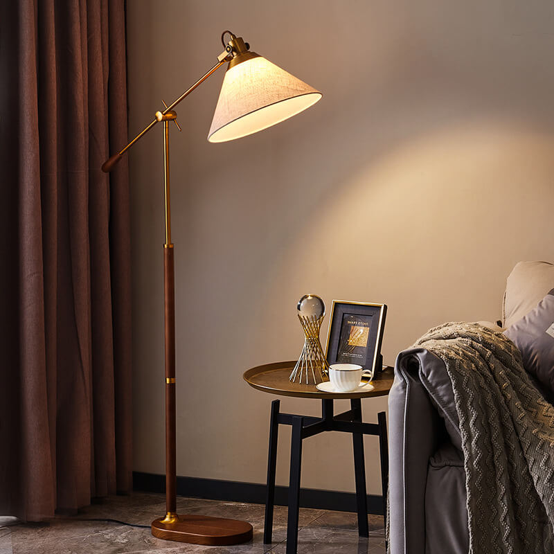 Taavita Elster Flower Stained Glass Dome Floor Lamp with 2 Lights