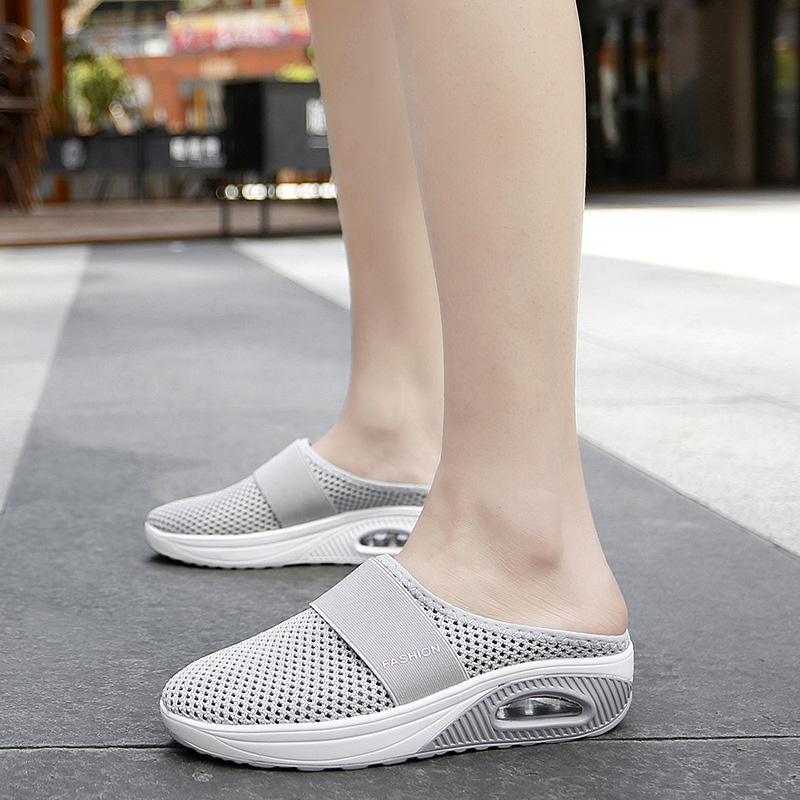 Orthopedic Slip-On Shoes | Air-Cushioned Sole & Breathable Knit Upper | Arch Support & Comfortable Fit