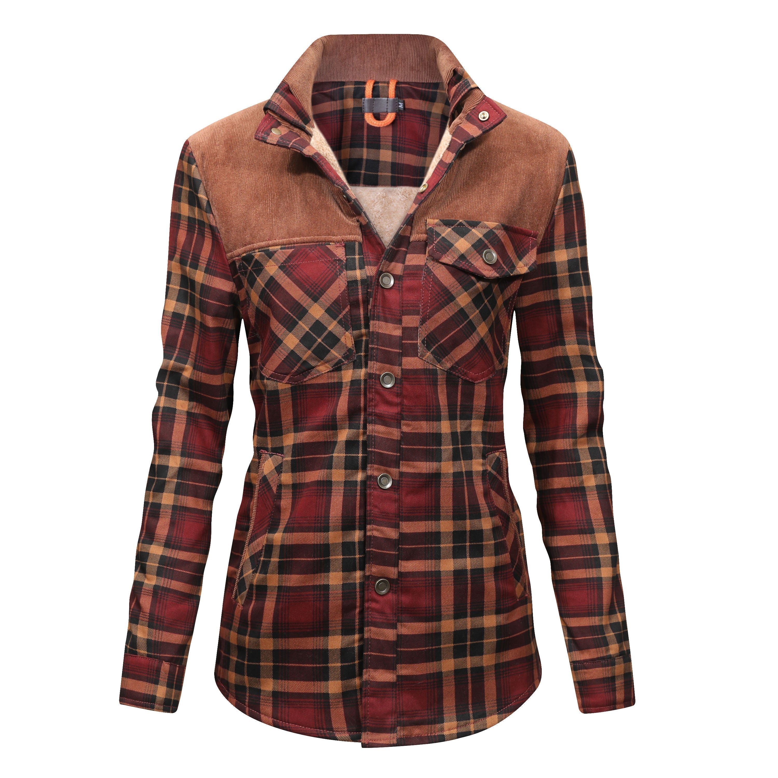 Men's Flannel Shirt | Insulated | Winter Warmth Retention | Fleece-Lined