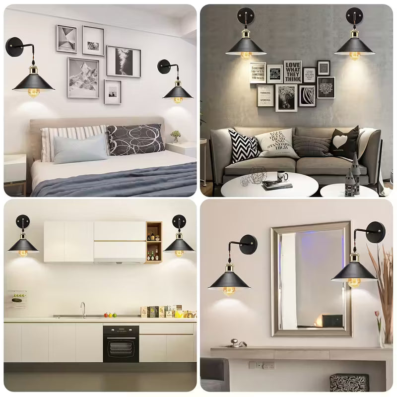 Contemporary Metal Wall Light Fixture for Stylish Interiors