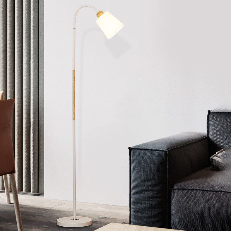 Modern, minimalist, 1-light floor lamp made of Taavita