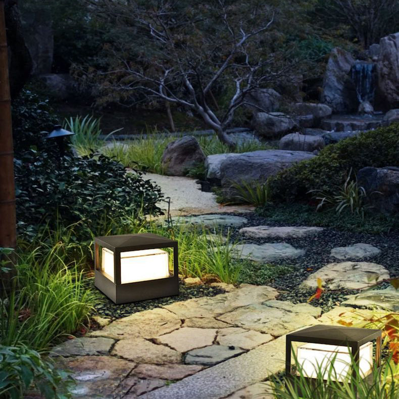 Taavita Waterproof Solar LED Garden Lawn Light Outdoor Lamp