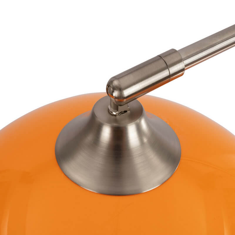 Modern 1-Light Floor Lamp with Fishing Rods Lampshade Made of Acrylic
