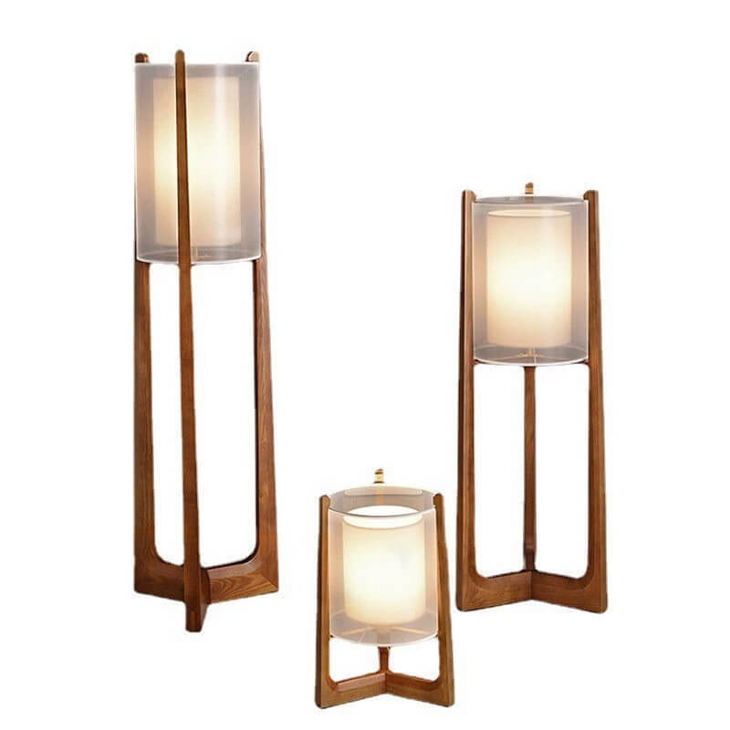 Taavita Glass Flower Stained Glass Dome Floor Lamp with 2 Lights