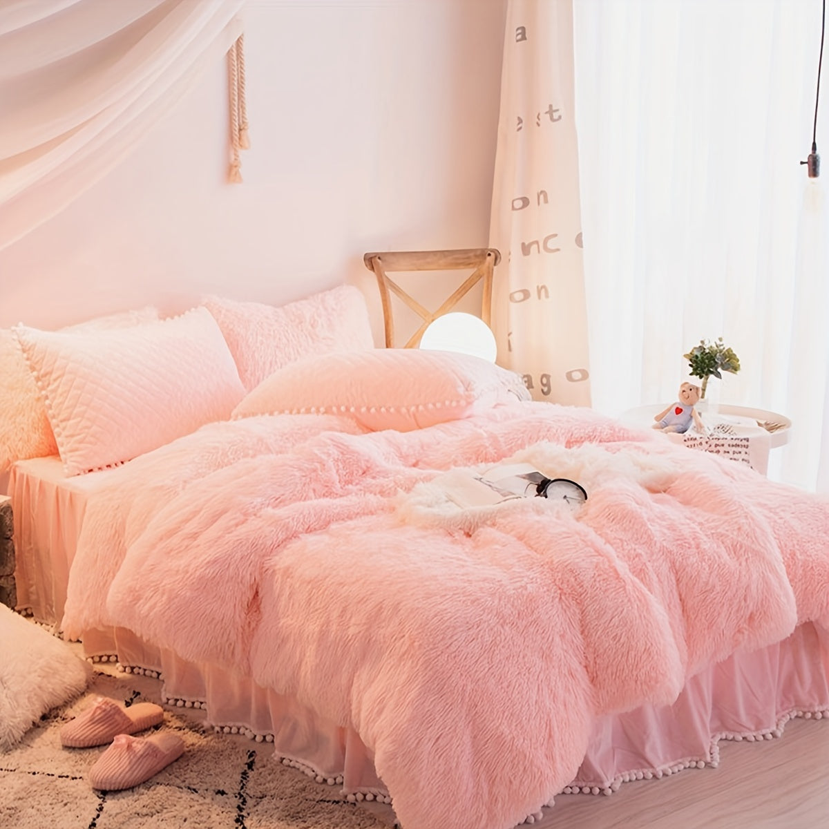 Quilt Cover Set | Plush Fabric | Ultra-Soft Cozy Comfort | Polyester