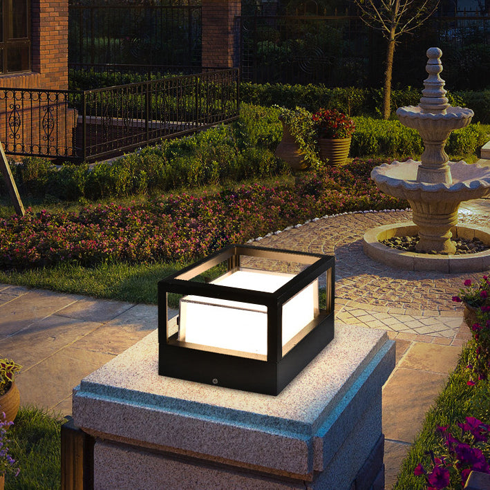 Taavita Waterproof Solar LED Garden Lawn Light Outdoor Lamp