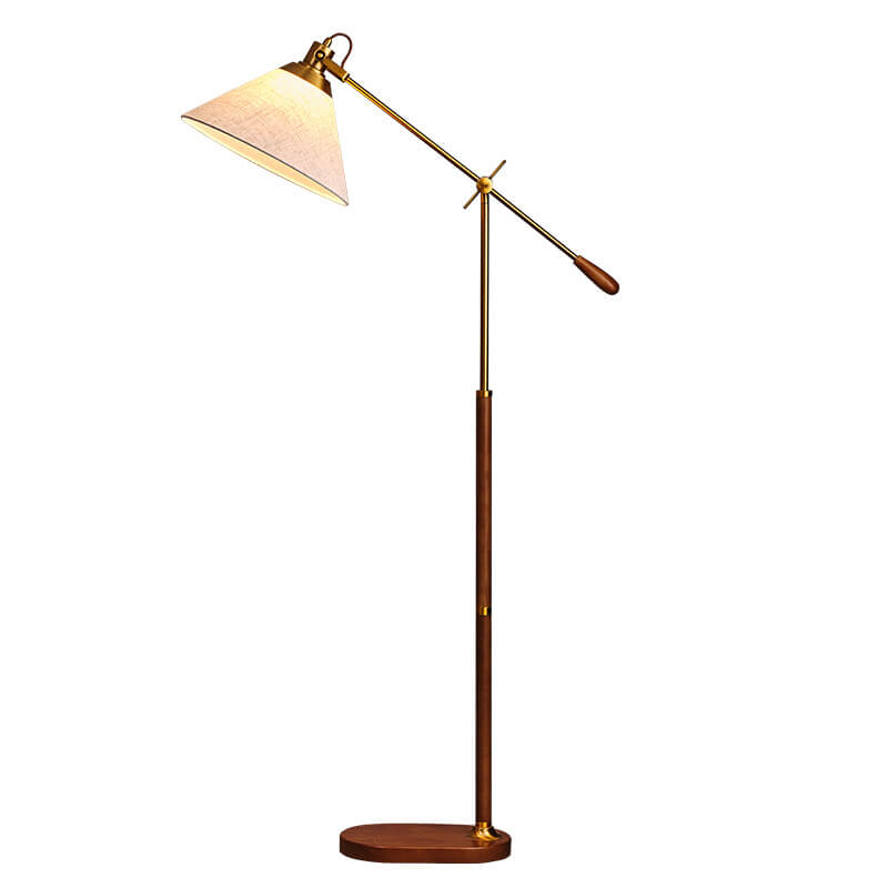 Taavita Elster Flower Stained Glass Dome Floor Lamp with 2 Lights