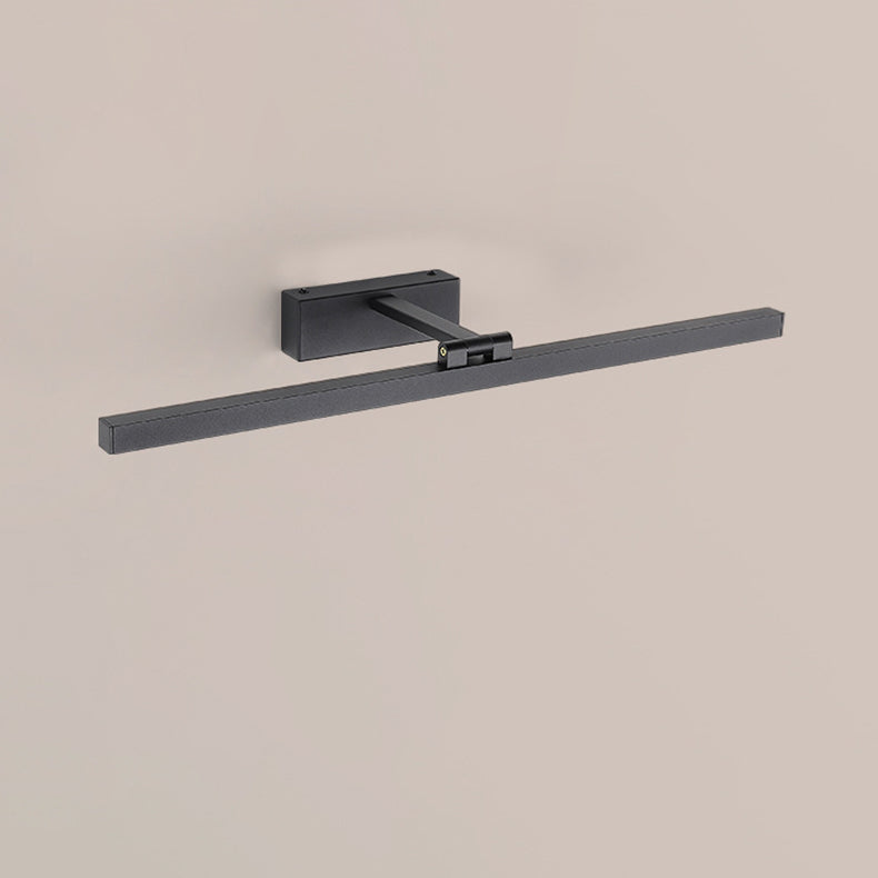 Modern Minimalist Long Iron Aluminum PC LED Vanity Light Wall Lamp for Bathroom