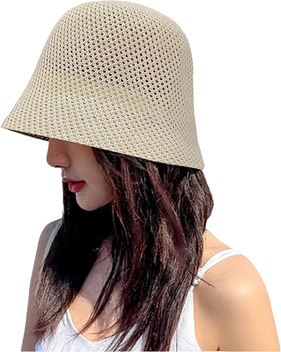 Women’s Sun Hat | Breathable Perforated Conical Design | Foldable & Lightweight | UV Protection for Outdoor Use