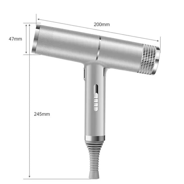 Professional Hair Dryer | Ultra-Lightweight & High-Speed Motor | Advanced Ion Technology | Comfortable Fit