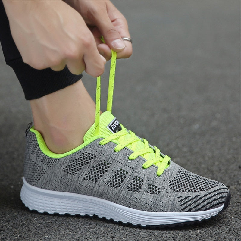 Women’s Orthopedic Sneakers | Gel Cushioning & Supportive Thick Sole | Breathable Knit Mesh | Adjustable Fit for Wide & Narrow Feet