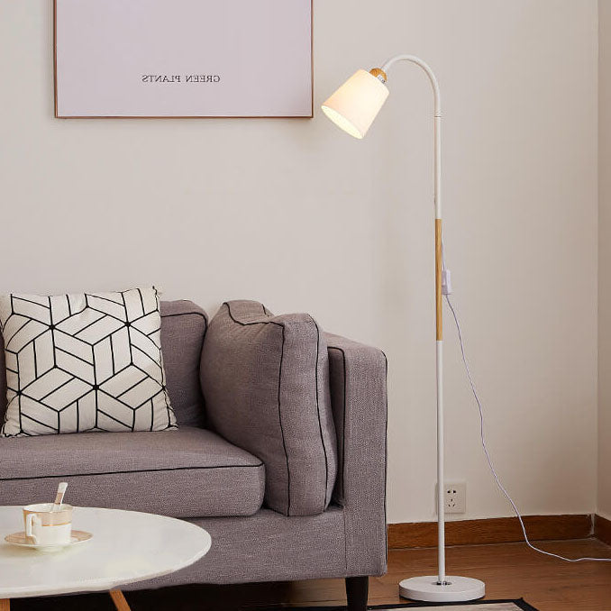 Modern, minimalist, 1-light floor lamp made of Taavita