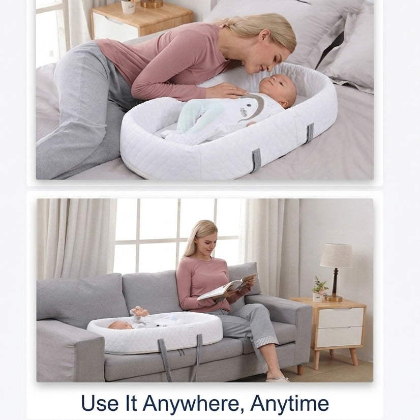 Foldable Pop-Up Mosquito Tent Bed for Babies | Cotton | 0-18 Months | Travel & Home