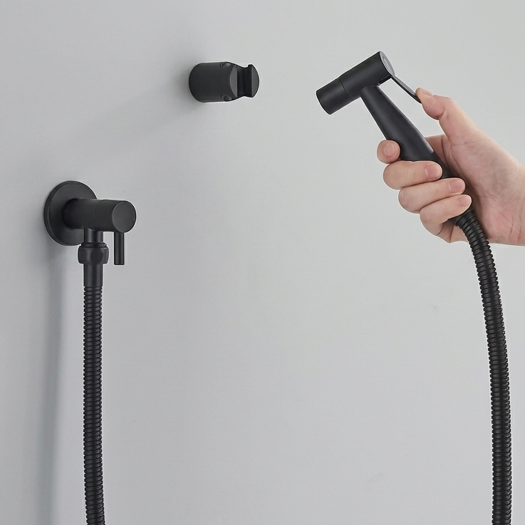 Ergonomically Designed Stainless Steel Bidet Spray for Improved Hygiene