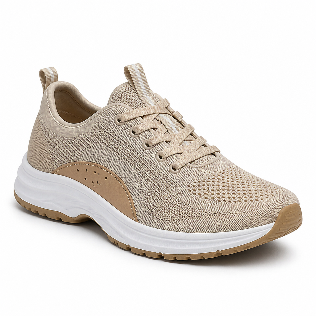 Women's Canvas Platform Sneakers with Arch Support