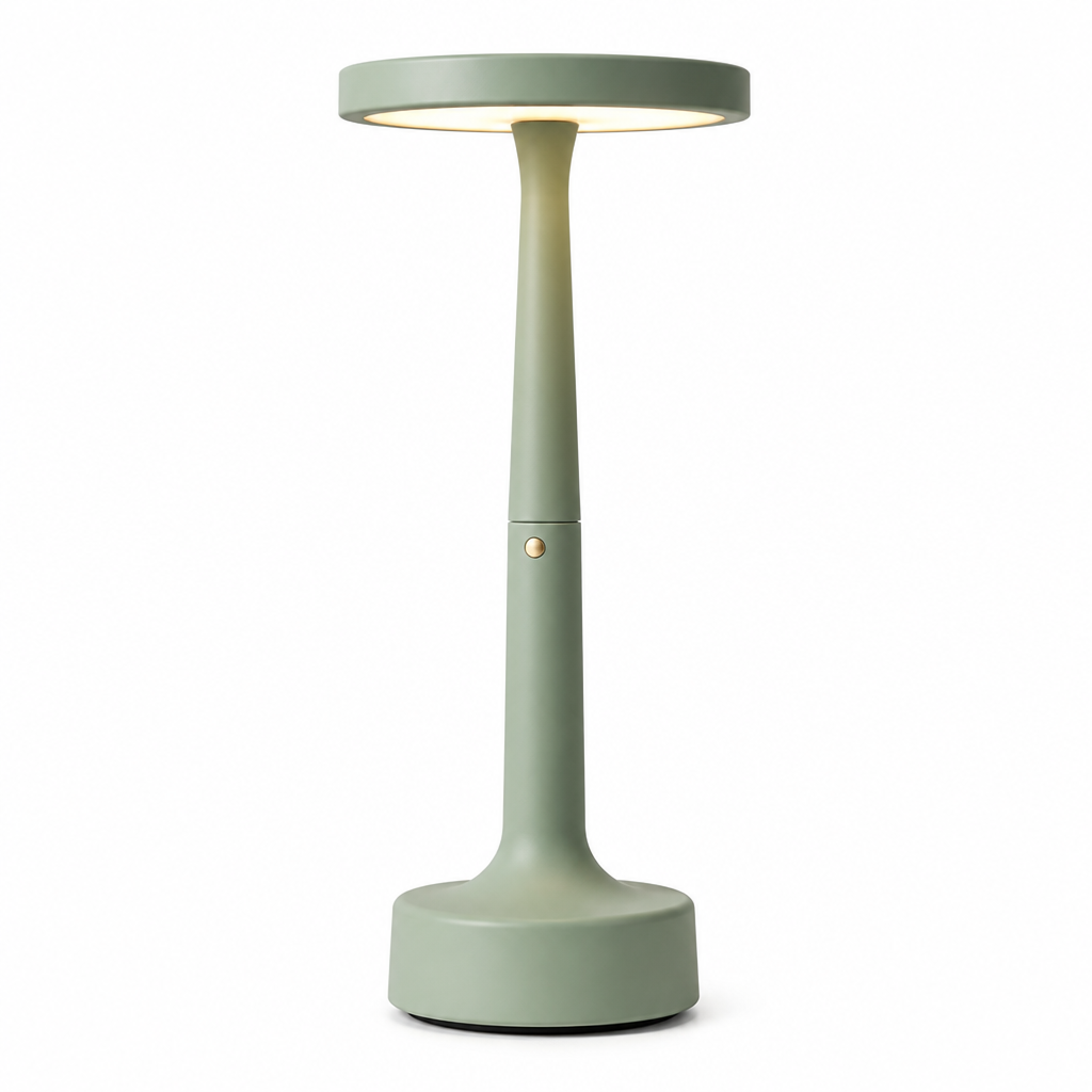 Wireless Touch Dimmer LED Table Lamp — Aluminum