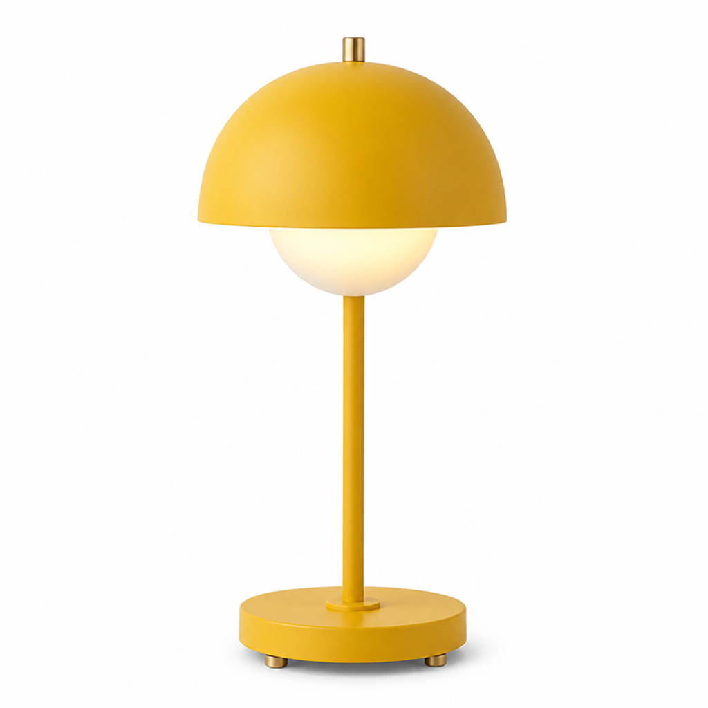Adjustable Dome Table Lamp — Metal Base, 5W