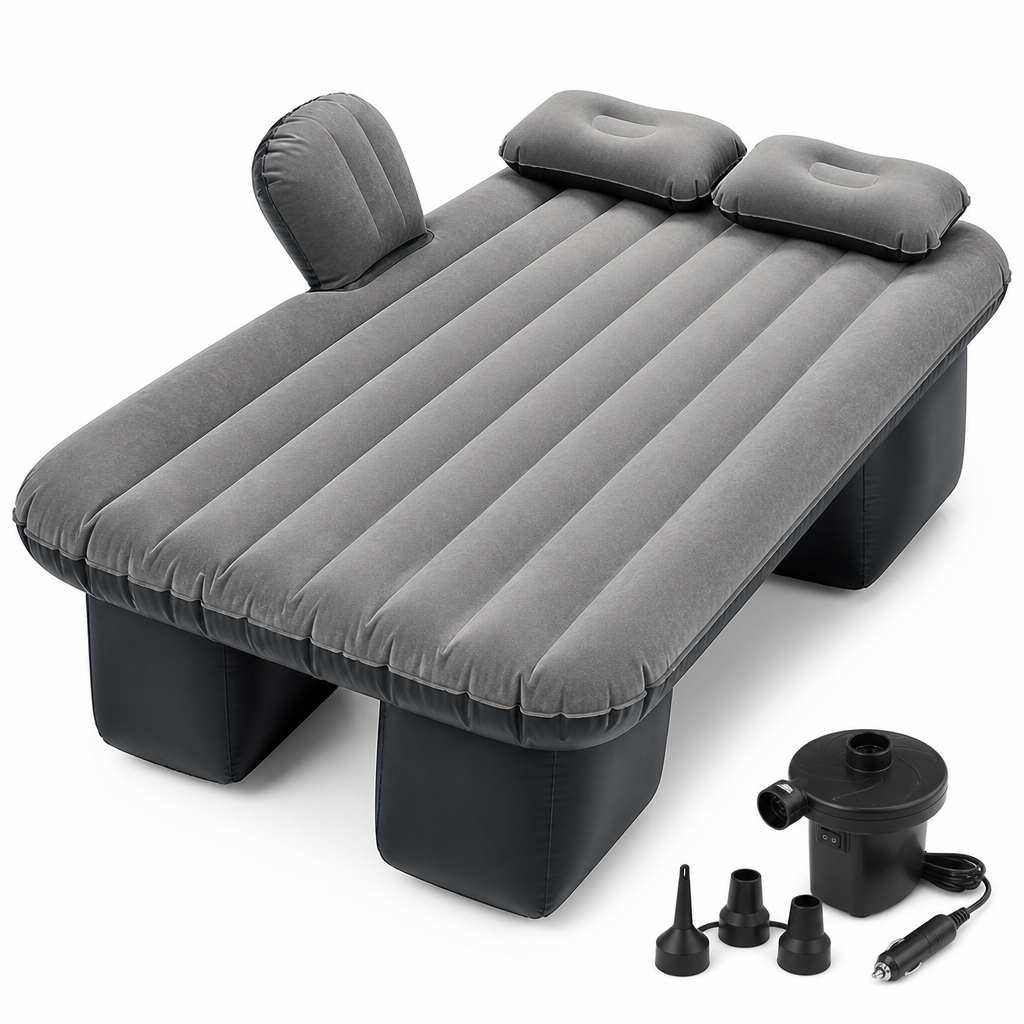Inflatable Car Mattress with Electric Pump