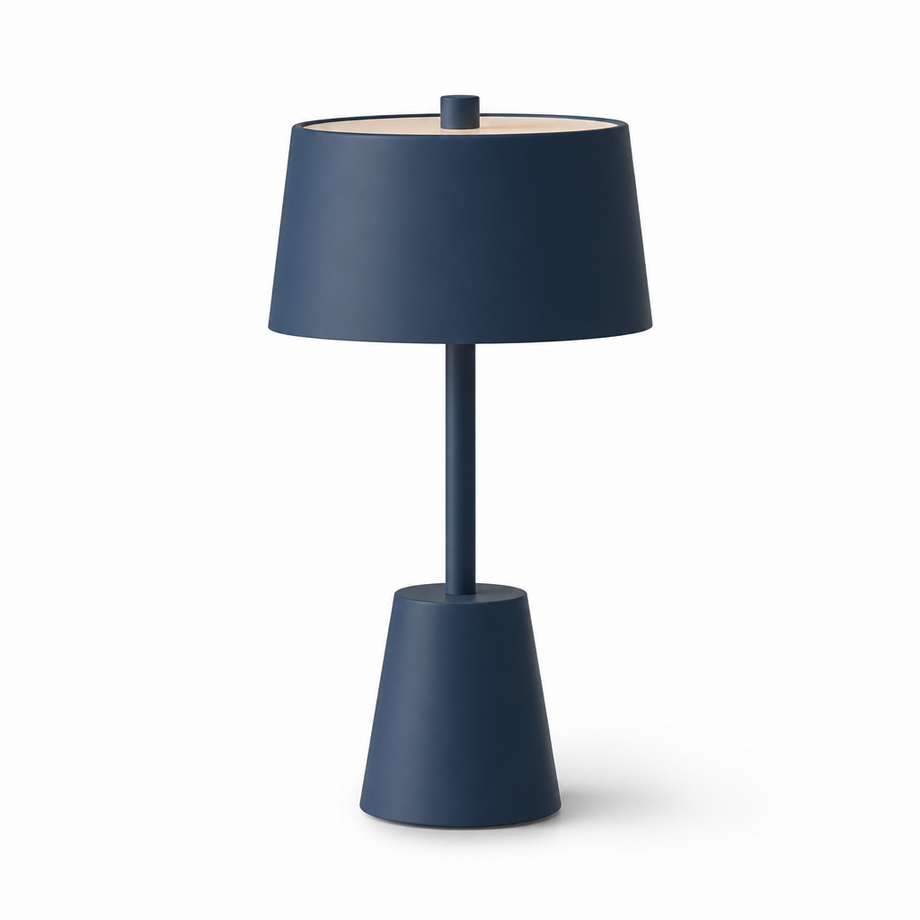 Mushroom-Shaped Battery-Operated LED Table Lamp — Dimmable