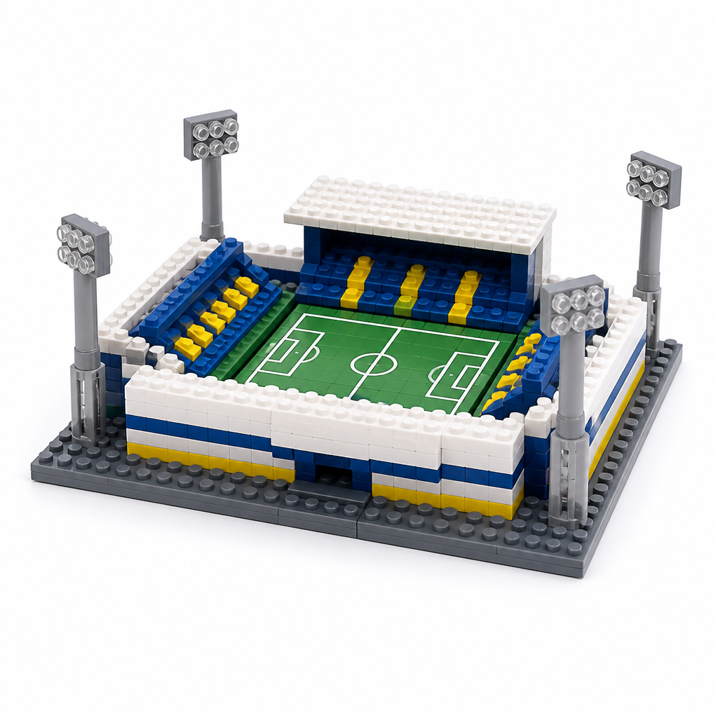 Mini Soccer Building Block Stadium Playset