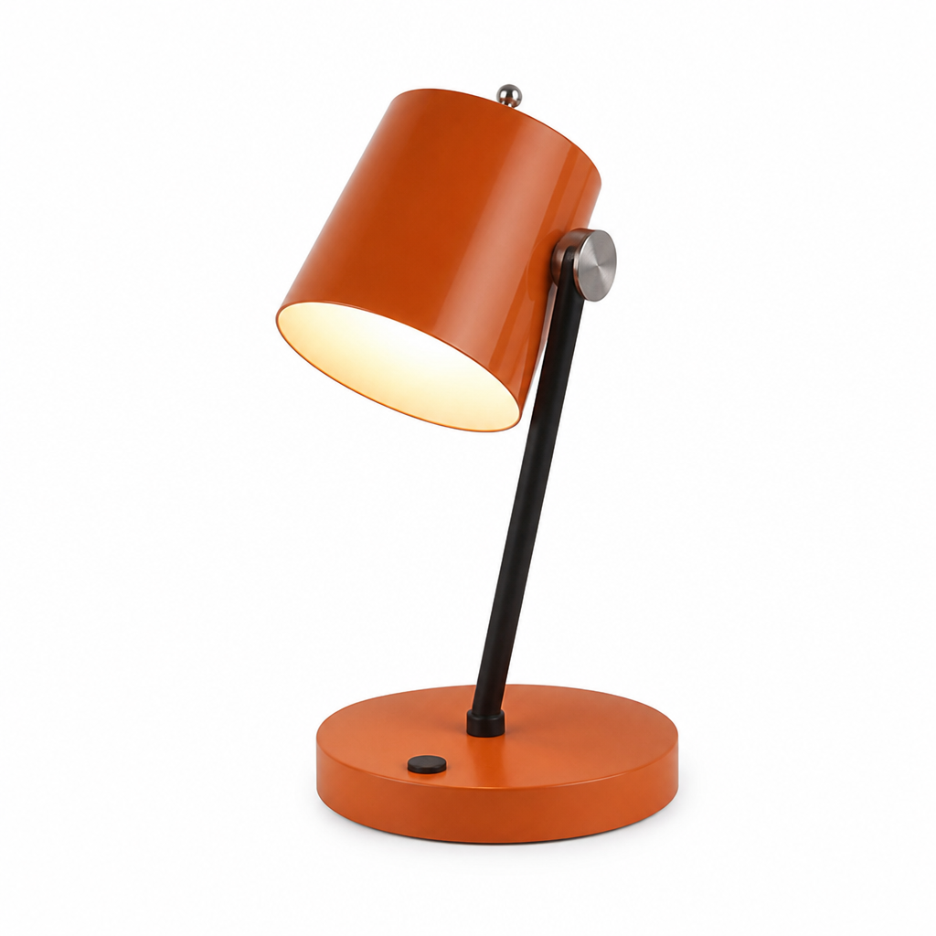 Adjustable Brass Dome Desk Lamp