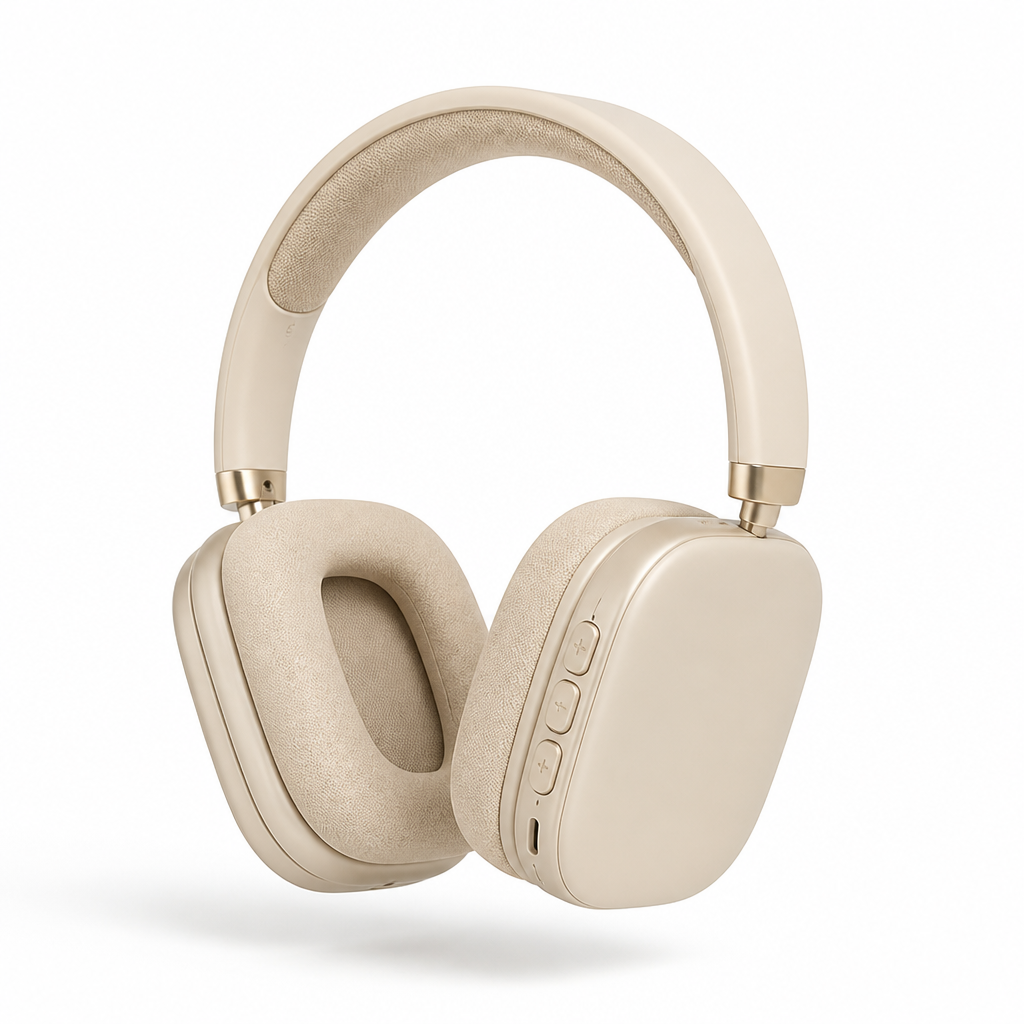 Noise-Isolating Wireless Over-Ear Headphones