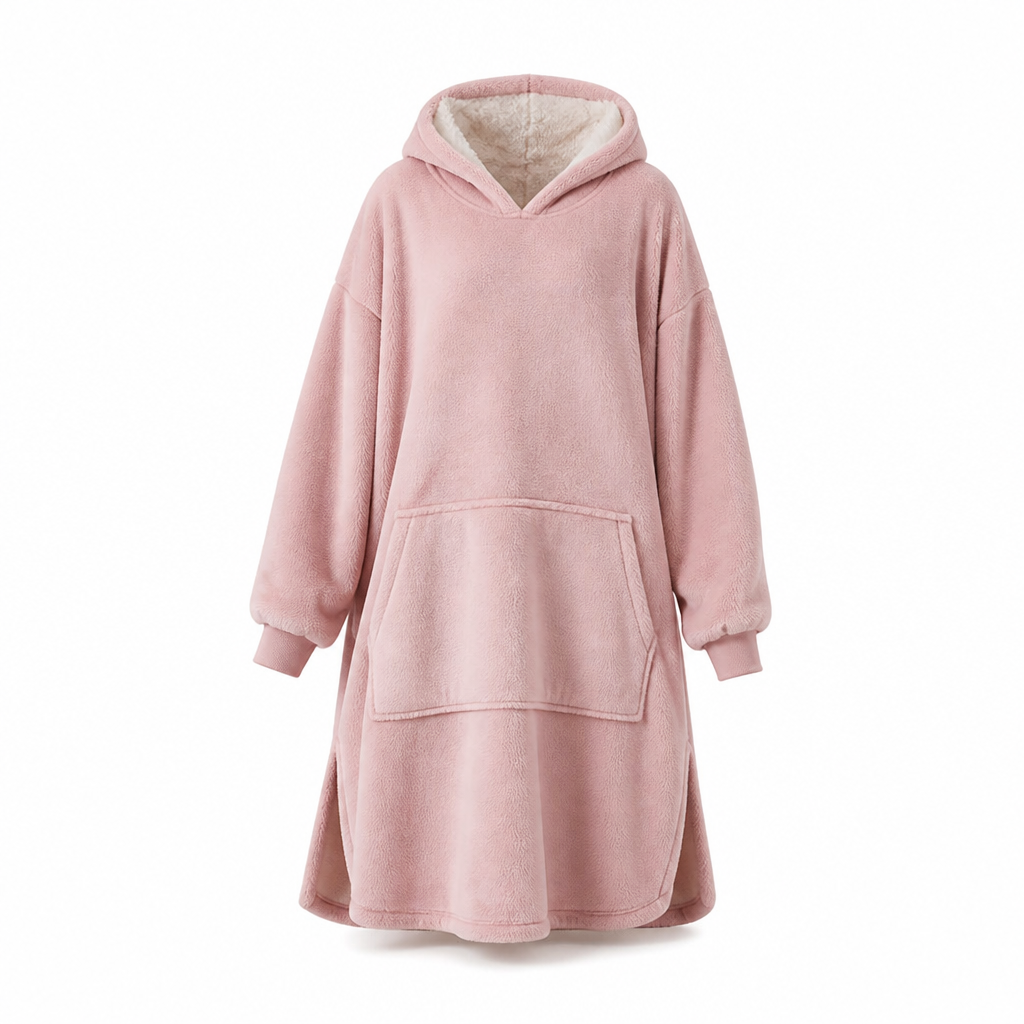 Adult Hooded Wearable Blanket