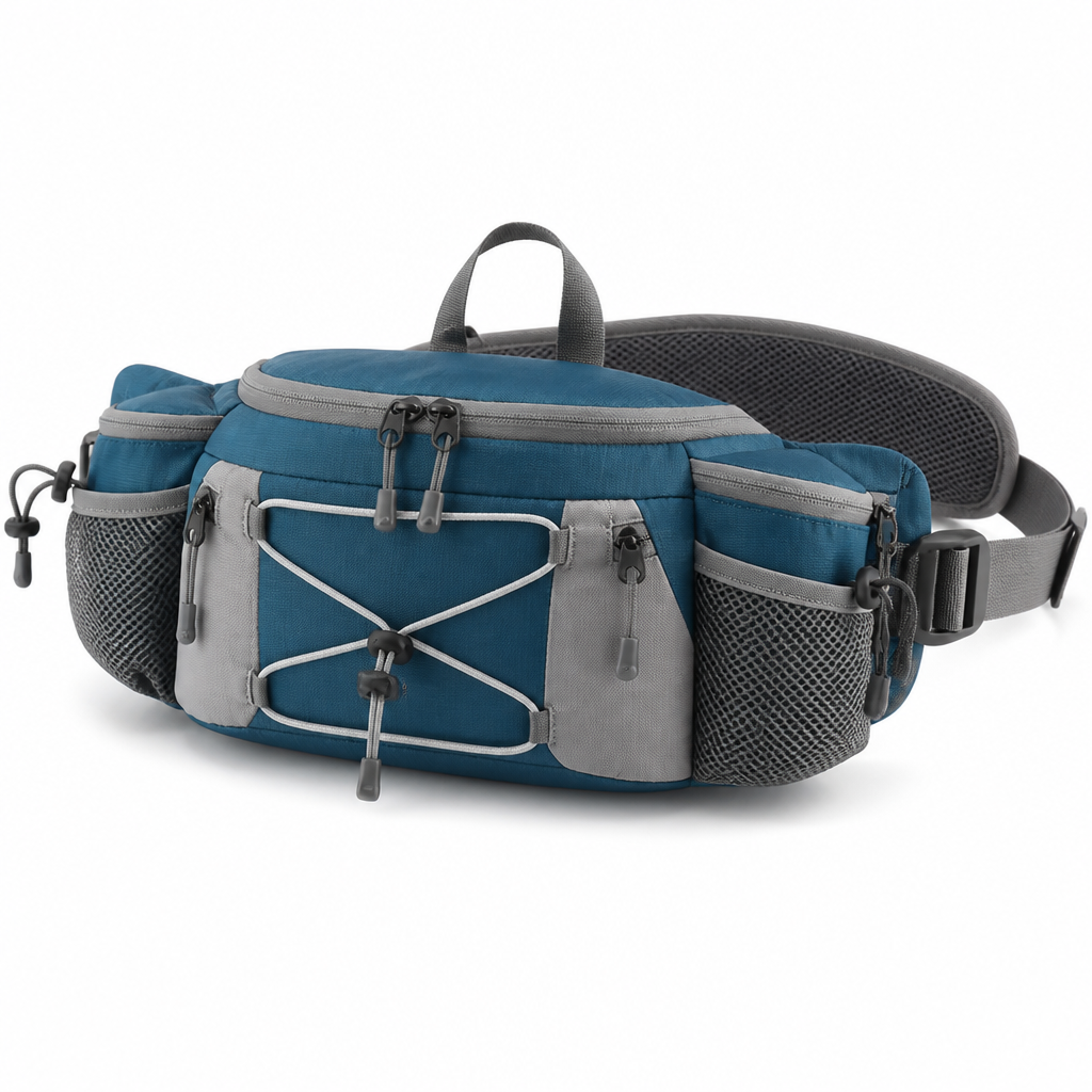 Waterproof Hip Bag with Adjustable Straps
