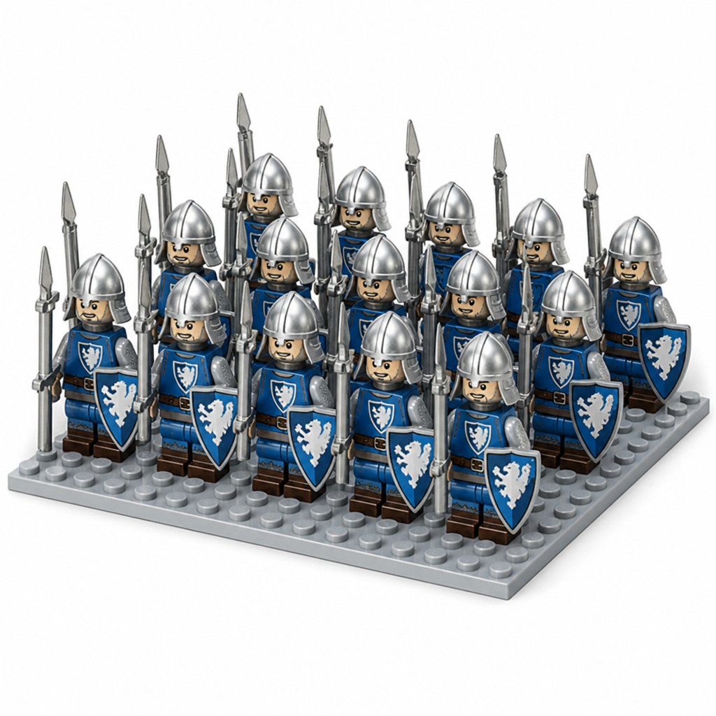 Historical Figure Building Block Set — 21 Pieces