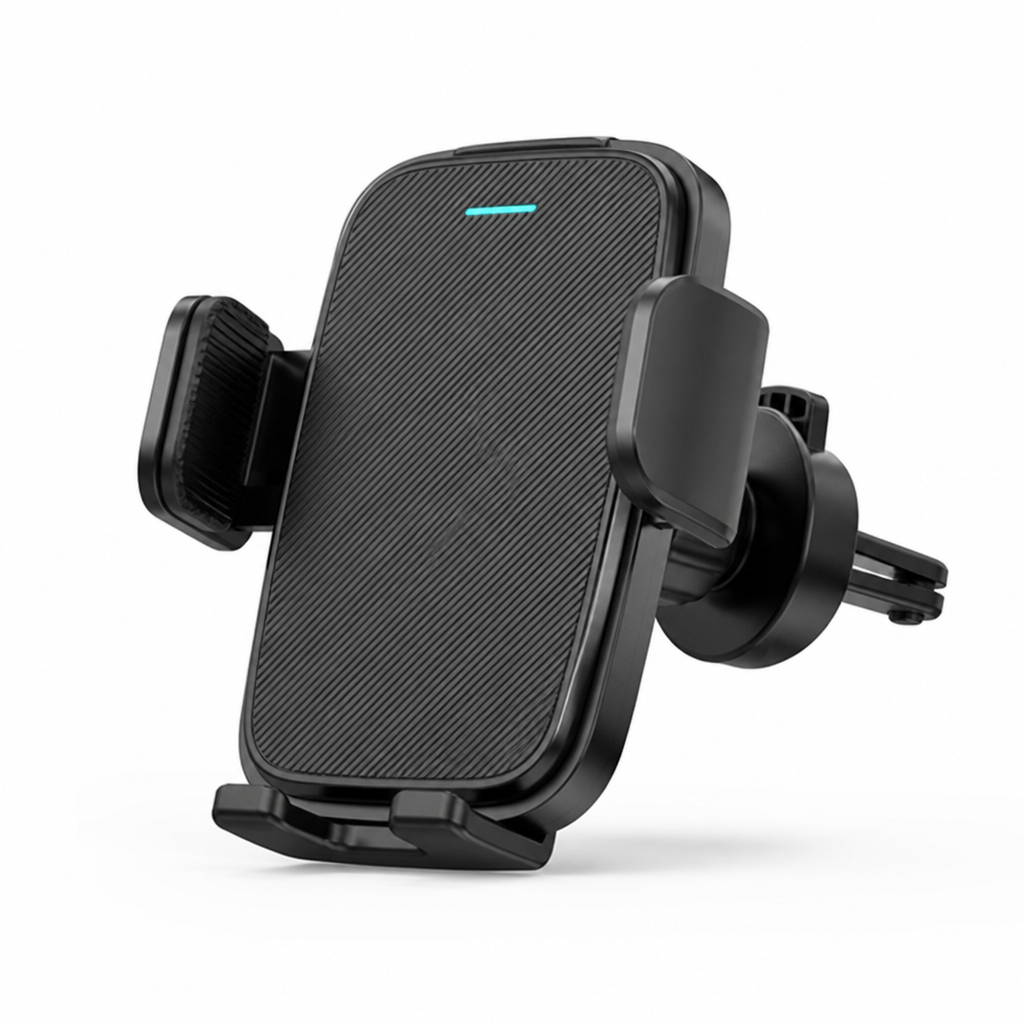 Fast-Charging Wireless Car Phone Charger
